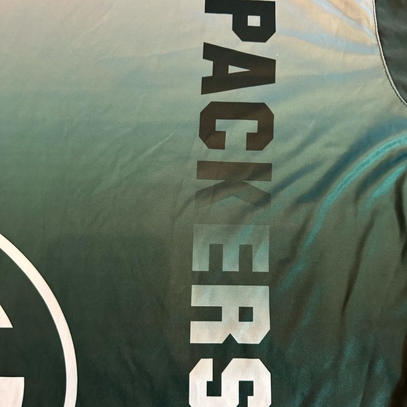 NWT Green Bay Packers Fanatics Mens Big & Tall Short Sleeve Sz XLT Green Gray - Picture 5 of 8